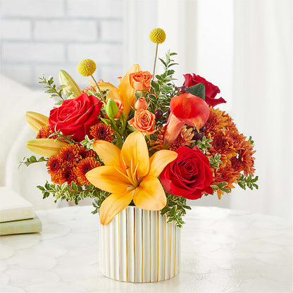 Scarlet Skies Bouquet –  Babes Floral Design Llc, Old Fort NC