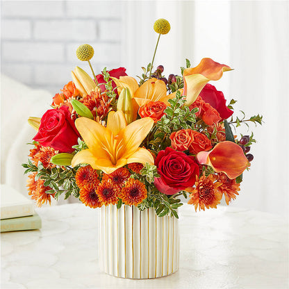 Scarlet Skies Bouquet –  Babes Floral Design Llc, Old Fort NC