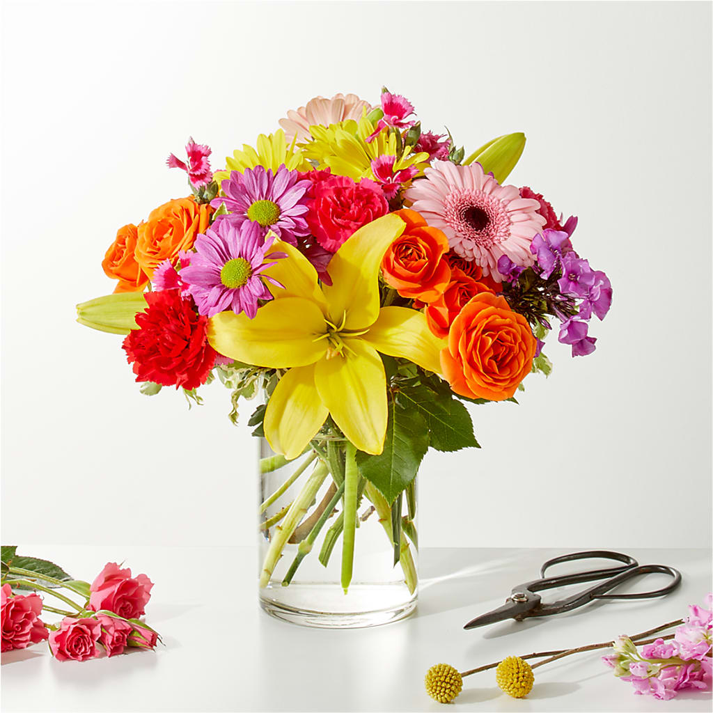 Cue the Confetti - A Florist Original –  Babes Floral Design Llc, Old Fort NC