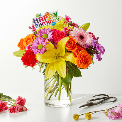 Cue the Confetti - A Florist Original –  Babes Floral Design Llc, Old Fort NC