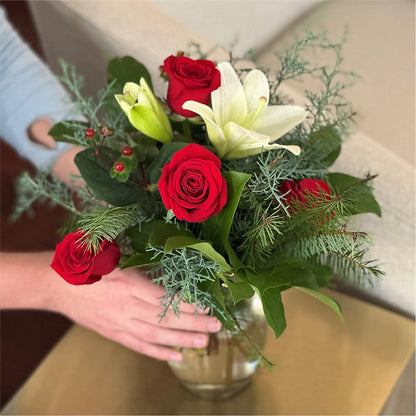 Glittering Lights Bouquet –  Babes Floral Design Llc, Old Fort NC