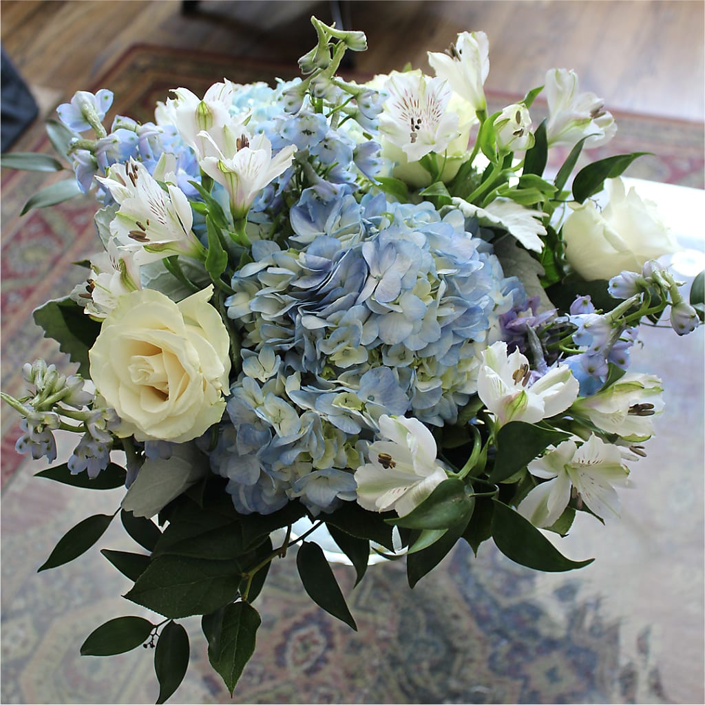 Clear Skies Bouquet –  Babes Floral Design Llc, Old Fort NC
