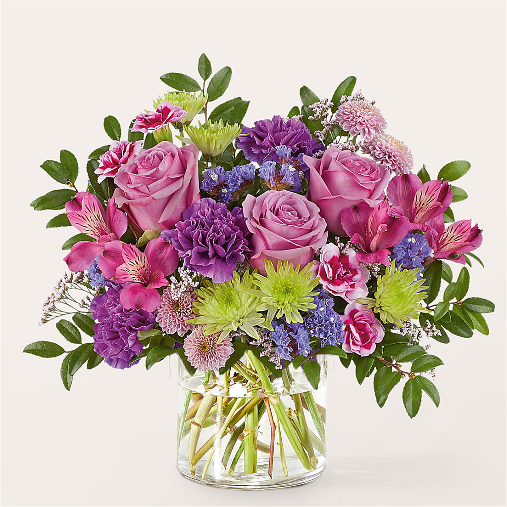 Glass Half Full Bouquet –  Babes Floral Design Llc, Old Fort NC
