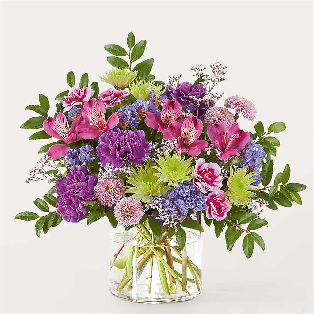 Glass Half Full Bouquet –  Babes Floral Design Llc, Old Fort NC