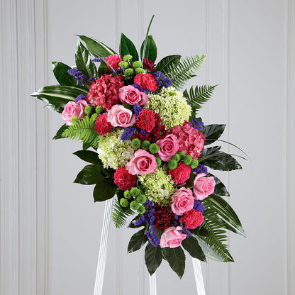 Refreshing Mix Standing Spray –  Babes Floral Design Llc, Old Fort NC