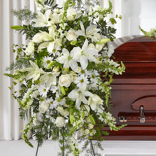 Loving Thoughts Standing Spray –  Babes Floral Design Llc, Old Fort NC