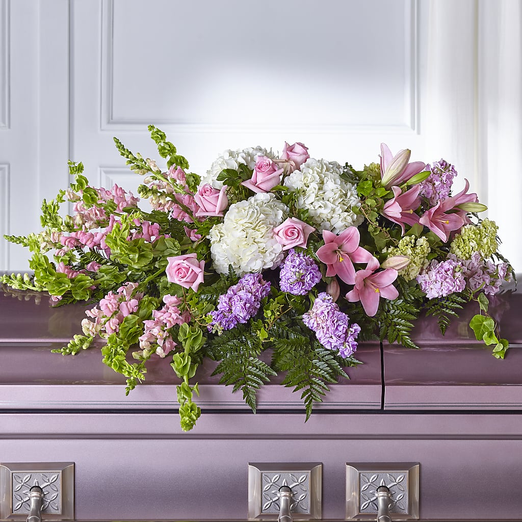 Life's Gratitude Casket Spray –  Babes Floral Design Llc, Old Fort NC