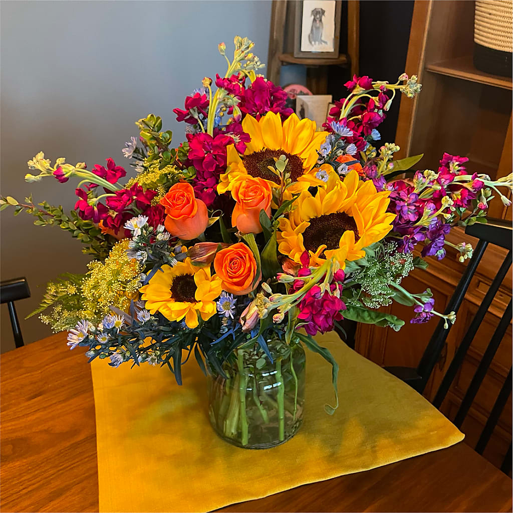 Rays of Life Bouquet –  Babes Floral Design Llc, Old Fort NC
