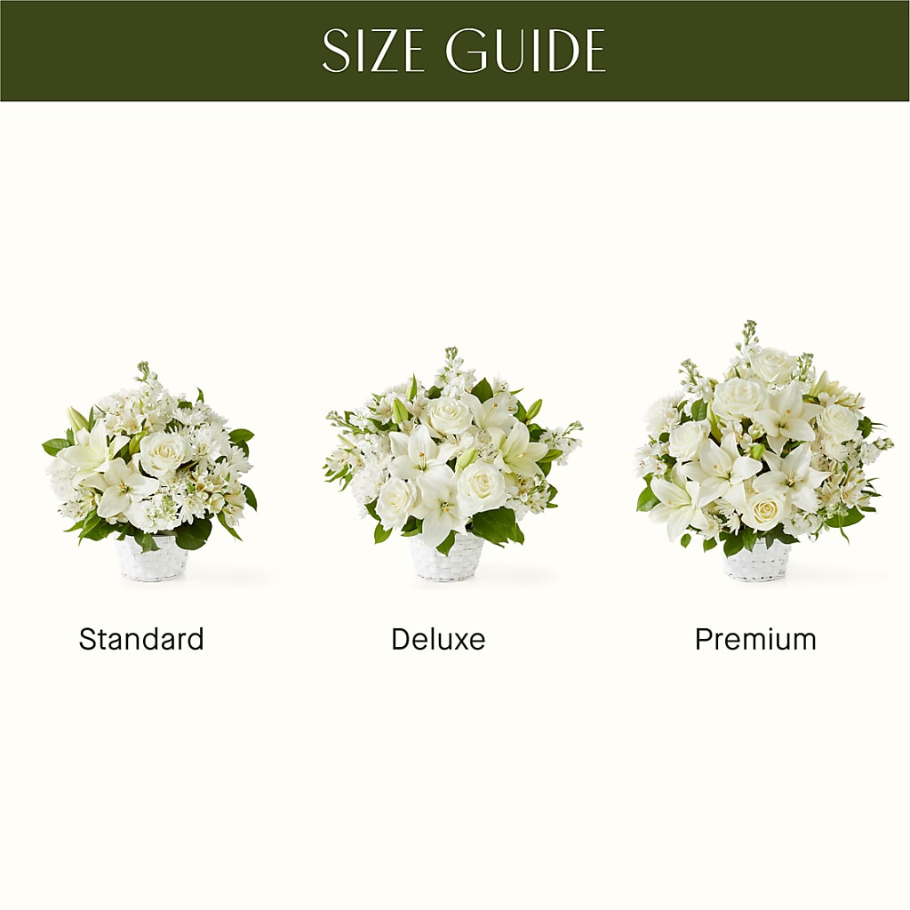 Peaceful Reflections Arrangement –  Babes Floral Design Llc, Old Fort NC