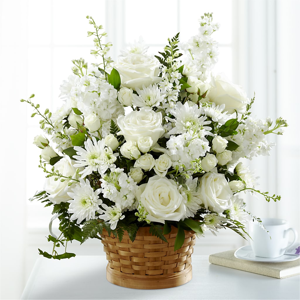 Heartfelt Condolences Arrangement –  Babes Floral Design Llc, Old Fort NC