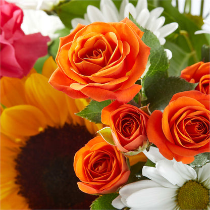 Sun-drenched Blooms Bouquet –  Babes Floral Design Llc, Old Fort NC