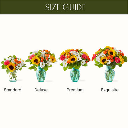 Sun-drenched Blooms Bouquet –  Babes Floral Design Llc, Old Fort NC