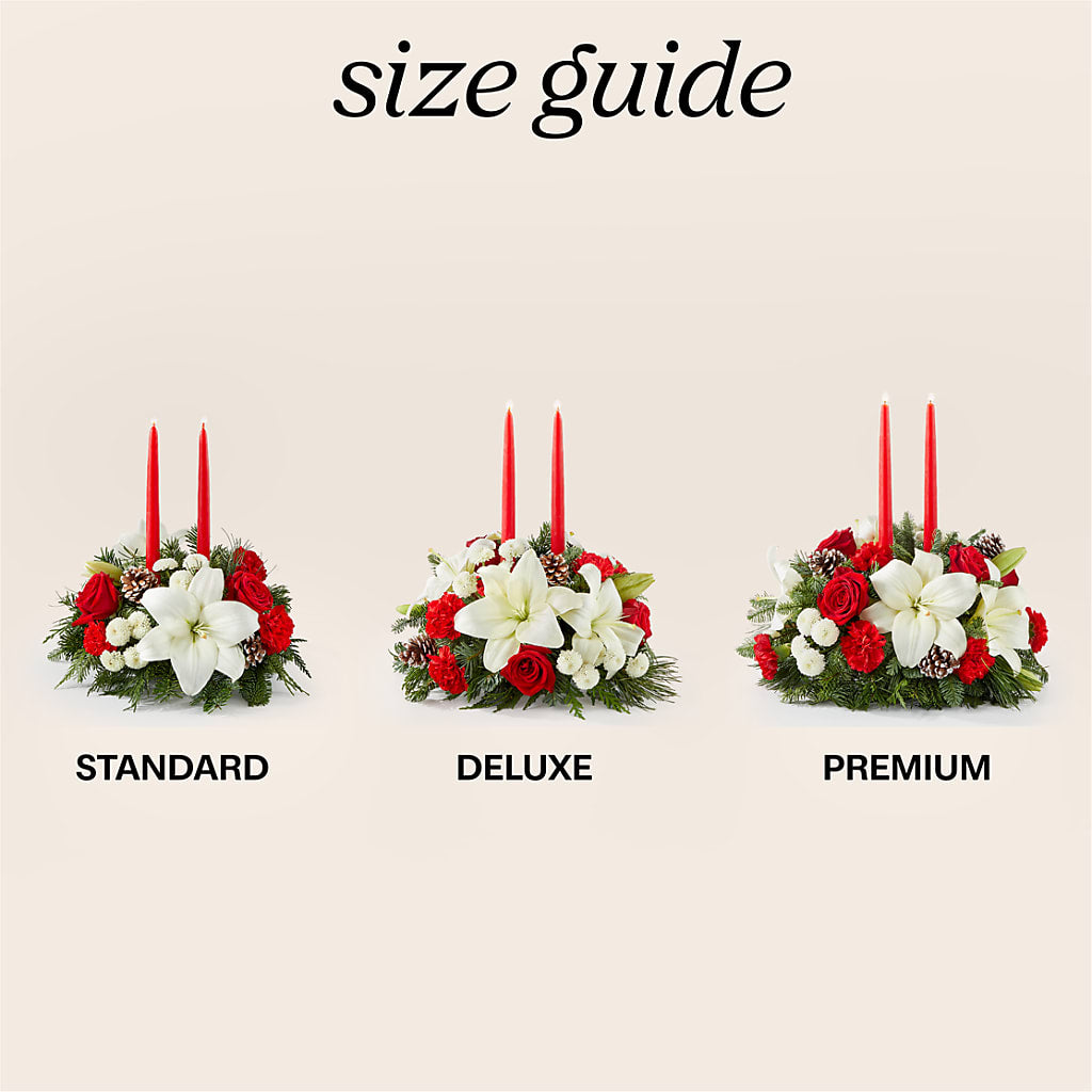 Seasonal Festivities Centerpiece –  Babes Floral Design Llc, Old Fort NC