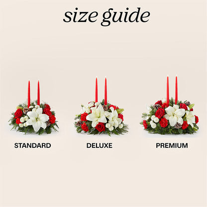 Seasonal Festivities Centerpiece –  Babes Floral Design Llc, Old Fort NC