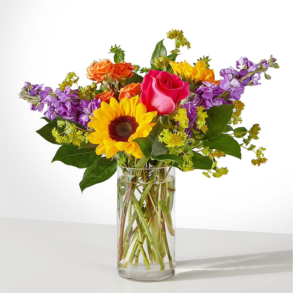 Vibrant Greetings Bouquet –  Babes Floral Design Llc, Old Fort NC