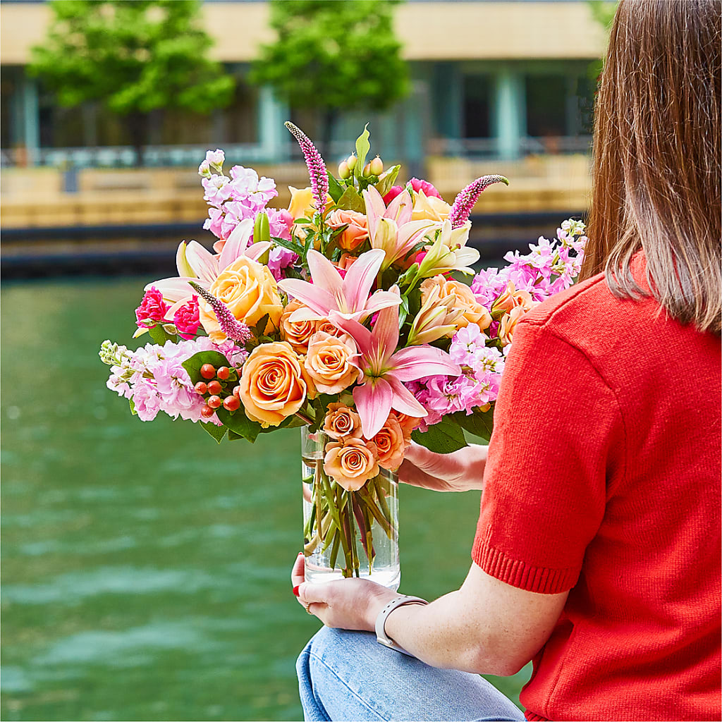 Bisous Bouquet –  Babes Floral Design Llc, Old Fort NC