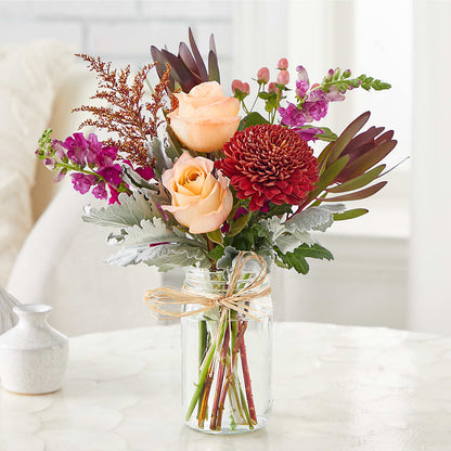 Moody Hues Bouquet –  Babes Floral Design Llc, Old Fort NC