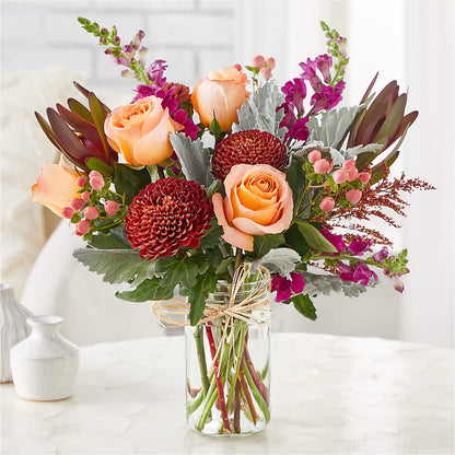 Moody Hues Bouquet –  Babes Floral Design Llc, Old Fort NC