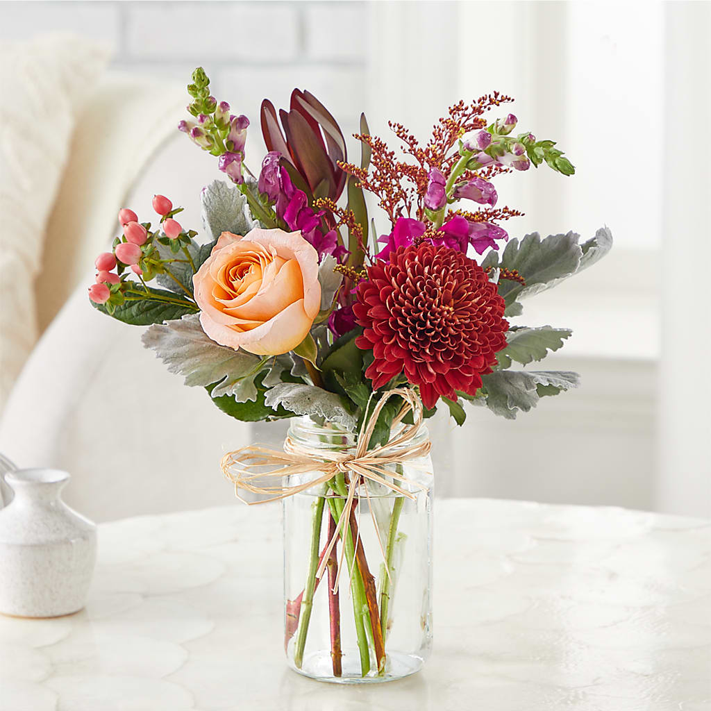 Moody Hues Bouquet –  Babes Floral Design Llc, Old Fort NC