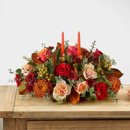 Gather Near Centerpiece –  Babes Floral Design Llc, Old Fort NC
