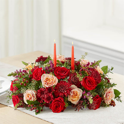 Most Thankful Centerpiece –  Babes Floral Design Llc, Old Fort NC