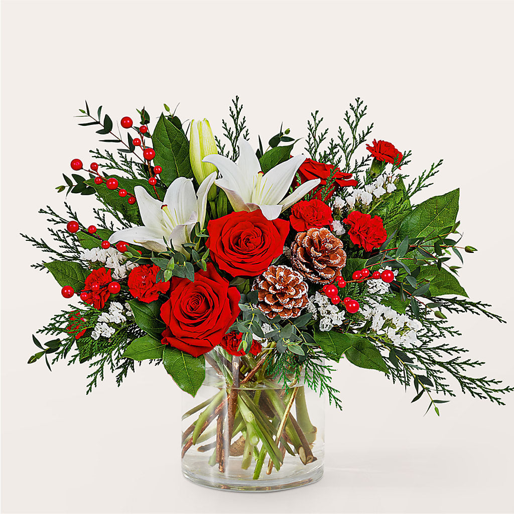 Best in Snow Bouquet –  Babes Floral Design Llc, Old Fort NC