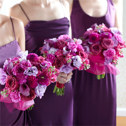 Bridesmaid's Garden Bouquet –  Babes Floral Design Llc, Old Fort NC