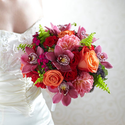 Brilliant Blossoms Bouquet –  Babes Floral Design Llc, Old Fort NC