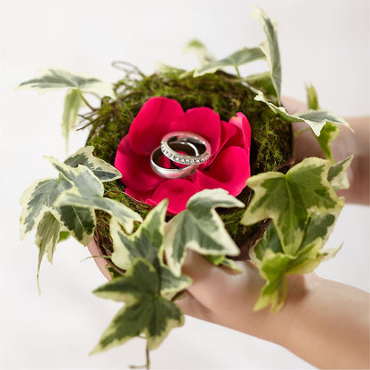 Lila Rose Ring Nest –  Babes Floral Design Llc, Old Fort NC