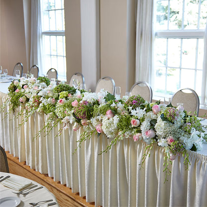 State of Joy Head Table Arrangement –  Babes Floral Design Llc, Old Fort NC