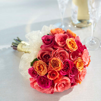 Sweet Roses Bouquet –  Babes Floral Design Llc, Old Fort NC