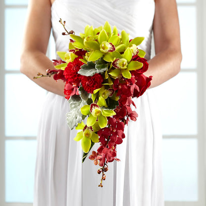 Elegant Orchid Bouquet –  Babes Floral Design Llc, Old Fort NC