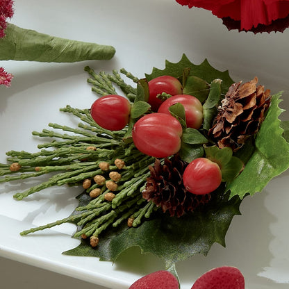 Red Berry Boutonniere –  Babes Floral Design Llc, Old Fort NC