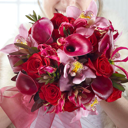 Heart of Hearts Bouquet –  Babes Floral Design Llc, Old Fort NC